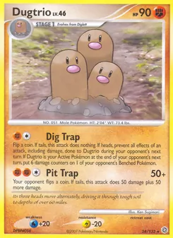 Kaart Dugtrio