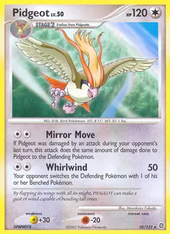 Kaart Pidgeot