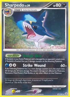 Kaart Sharpedo