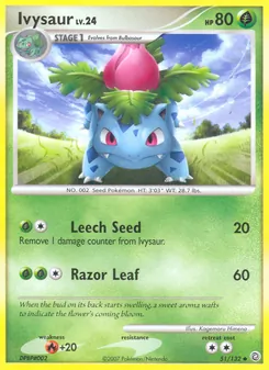 Kaart Ivysaur