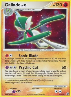 Kaart Gallade