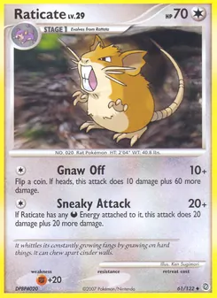 Kaart Raticate