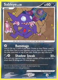 Kaart Sableye