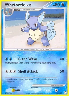 Kaart Wartortle