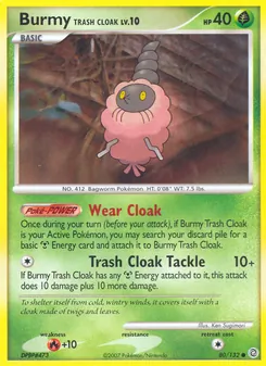Kaart Burmy Trash Cloak