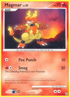 Kaart Magmar