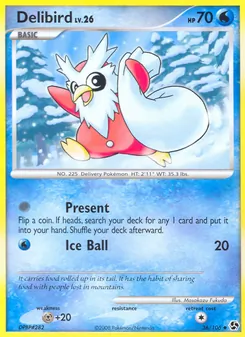 Kaart Delibird