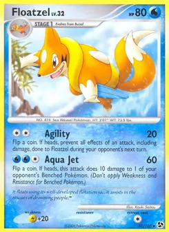Kaart Floatzel