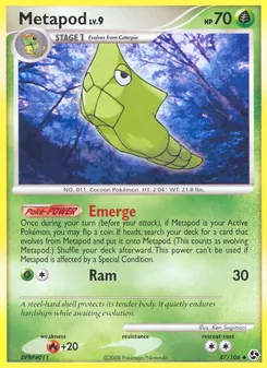 Kaart Metapod