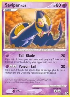 Kaart Seviper