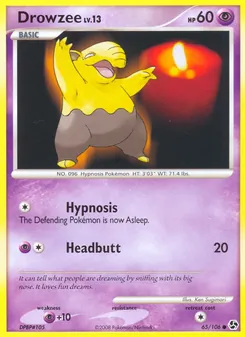 Kaart Drowzee