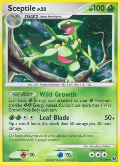 Kaart Sceptile