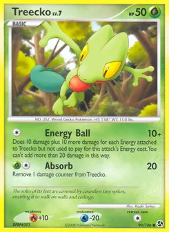 Kaart Treecko