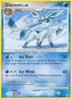 Kaart Glaceon