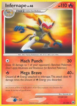 Kaart Infernape