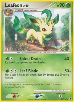Kaart Leafeon