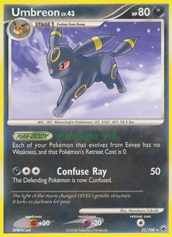 Kaart Umbreon