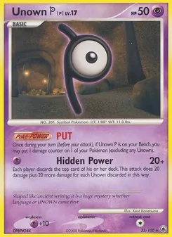 Kaart Unown P