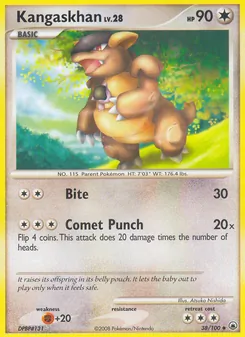 Kaart Kangaskhan