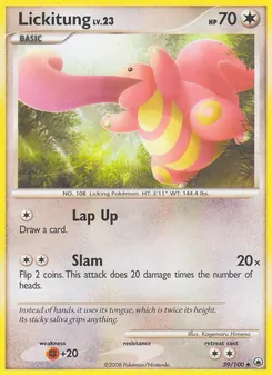Kaart Lickitung
