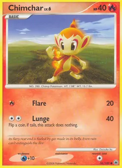 Kaart Chimchar