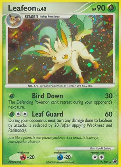 Kaart Leafeon