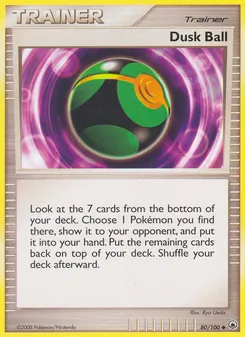 Kaart Dusk Ball