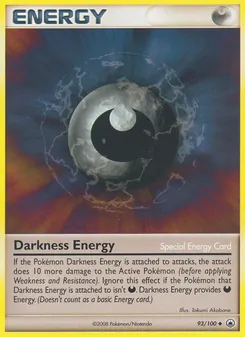 Kaart Darkness Energy