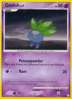 Kaart Oddish