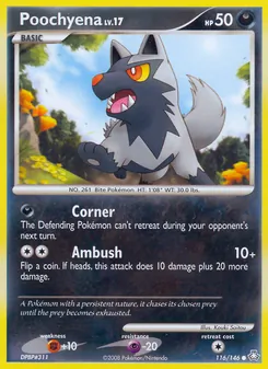 Kaart Poochyena