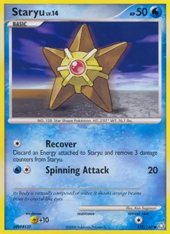 Kaart Staryu