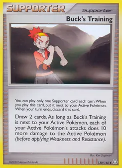 Kaart Buck's Training