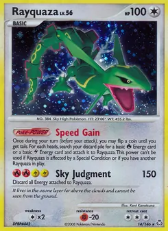 Kaart Rayquaza