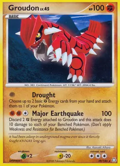 Kaart Groudon