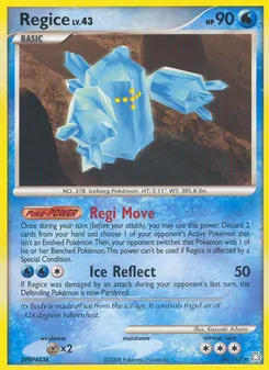 Kaart Regice