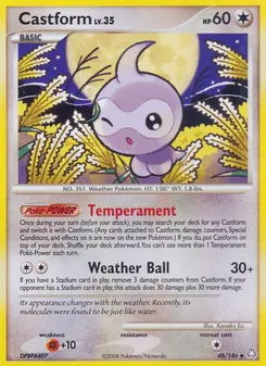 Kaart Castform