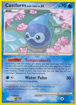 Kaart Castform Rain Form