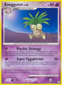 Kaart Exeggutor