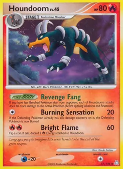 Kaart Houndoom