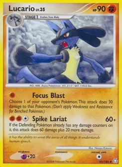 Kaart Lucario