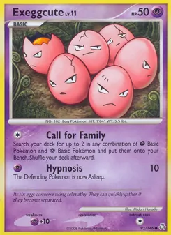 Kaart Exeggcute
