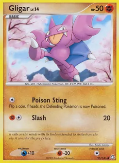 Kaart Gligar