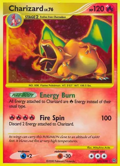 Kaart Charizard