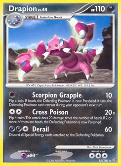 Kaart Drapion