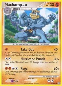 Kaart Machamp