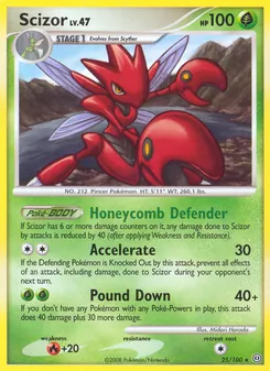 Kaart Scizor