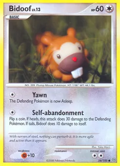 Kaart Bidoof