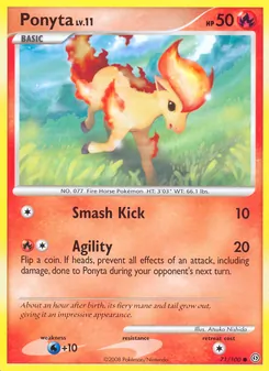 Kaart Ponyta