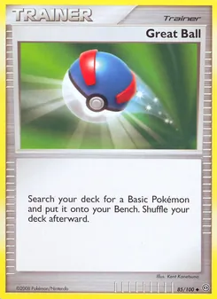 Kaart Great Ball