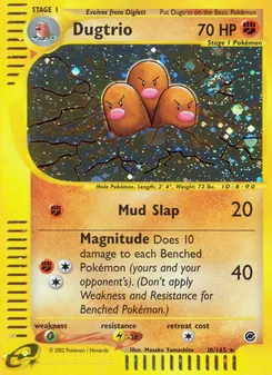 Kaart Dugtrio